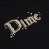 Dime Classic Stone Hoodie - Black