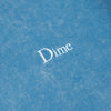 Dime Classic Faded Small Logo T-Shirt - Sky