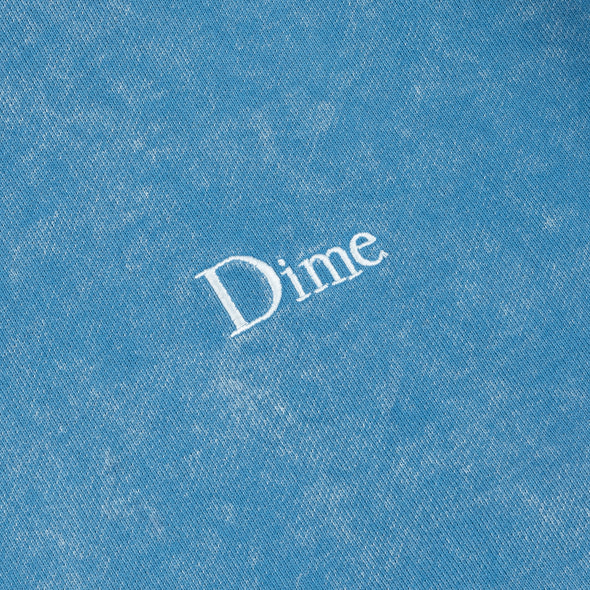 Dime Classic Faded Small Logo T-Shirt - Sky