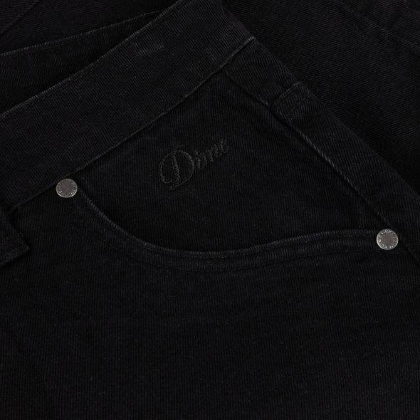 Dime Carpenter Denim Shorts - Jet Black