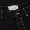 Dime Classic Relaxed Denim Pants - Black/Contrast Stitch