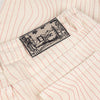 Dime Classic Relaxed Denim Pants - Striped/Warm White