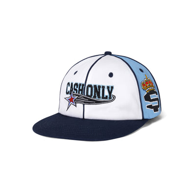 Cash Only Downtown Snapback - White/Navy/Pale Blue