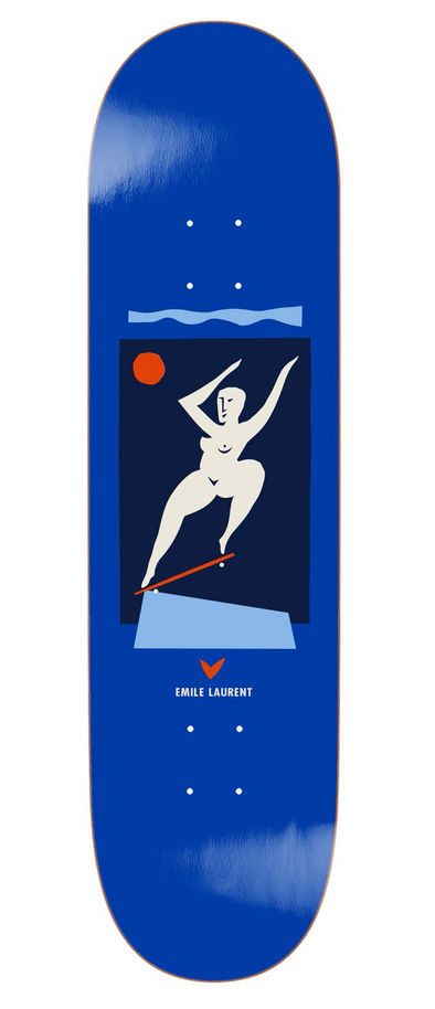 Polar Deck Emile Laurent Crooks (Blue) - 8.5