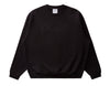 Grand Collection Big Script Crewneck - Black