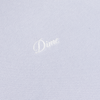 Dime Cursive Small Logo Hoodie - Gray Lavender