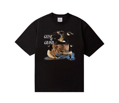 Grand Collection Geese Of Grand Tee - Black