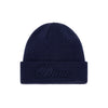 Dime Cursive Fold Beanie - Navy