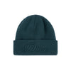 Dime Cursive Fold Beanie - Teal