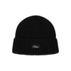 Dime Cursive Rib Beanie - Black