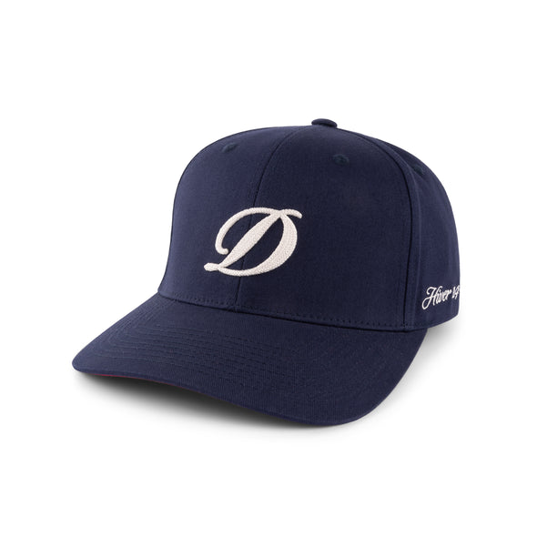 Dime Cursive D Full Fit Cap - Navy