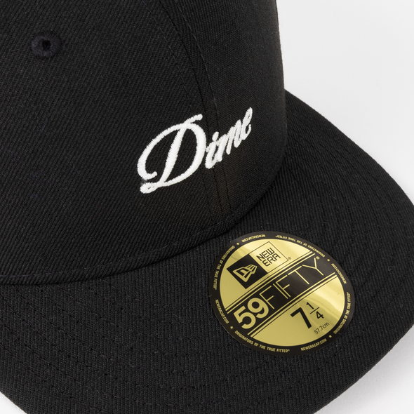 Dime Cursive New Era Cap - Black