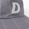 Dime Pinstriped Worker Cap - Grey