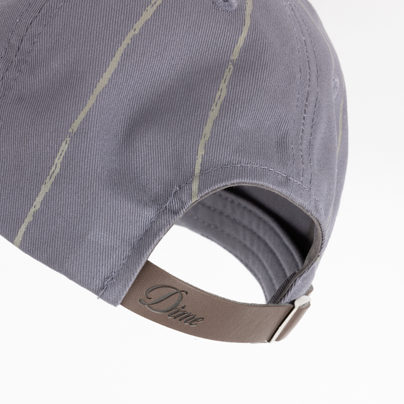 Dime Pinstriped Worker Cap - Grey