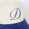 Dime Cord Full Fit Cap - Cream