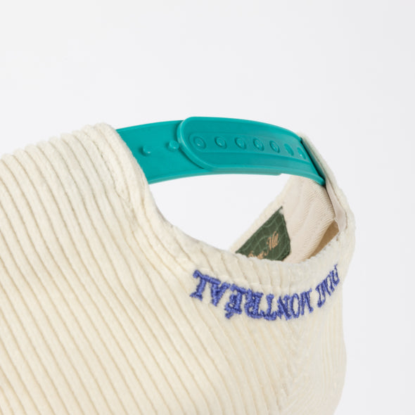 Dime Cord Full Fit Cap - Cream