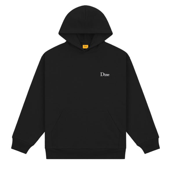 Dime Classic Small Logo Hoodie - Black