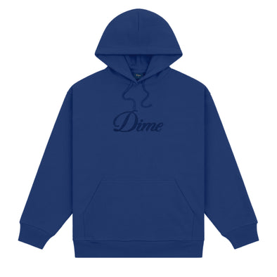 Dime Cursive Logo Hoodie - Midnight Navy