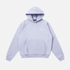 Dime Cursive Small Logo Hoodie - Gray Lavender