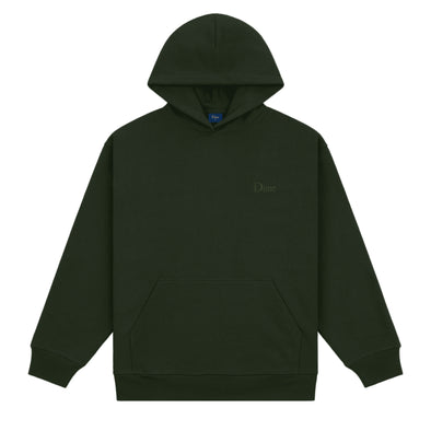 Dime Classic Small Logo Hoodie - Forest Green