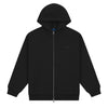 Dime Cursive Zip-Hoodie - Black