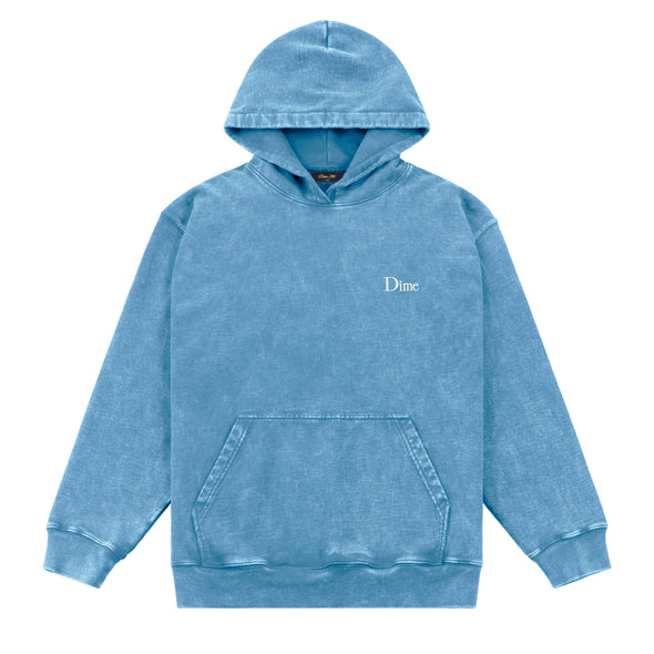 Dime Classic Faded French Terry Hoodie - Sky