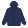 Dime Cursive Zip-Hoodie - Navy