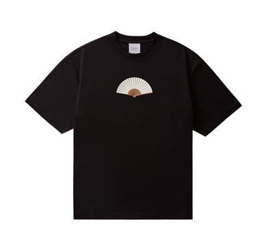 Grand Collection Hand fan Tee - Black
