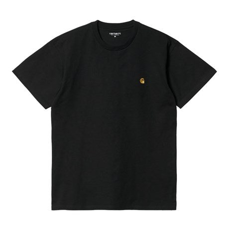 Carhartt WIP Chase T-Shirt - Black/Gold