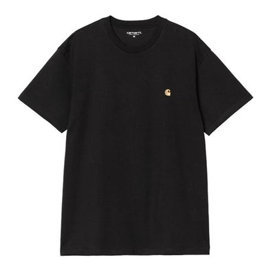 Carhartt WIP Chase T-Shirt - Dark Navy/Gold