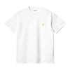 Carhartt WIP Chase T-Shirt - White/Gold