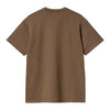 Carhartt WIP Chase T-Shirt - Chocolate/Gold