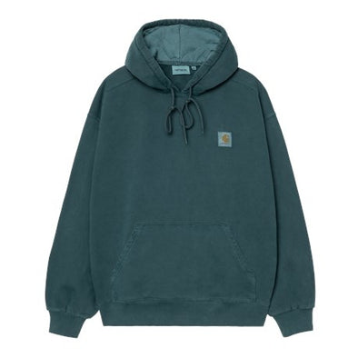Carhartt WIP Hooded Vista Sweat - Deep Lagoon (Garment Dyed)