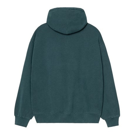 Carhartt WIP Hooded Vista Sweat - Deep Lagoon (Garment Dyed)