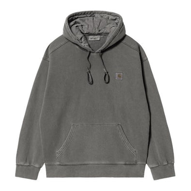 Carhartt WIP Hooded Vista Sweat - Graphite (Garment Dyed)