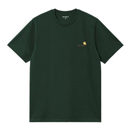 Carhartt WIP American Script T-Shirt - Conifer