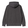 Carhartt WIP Hooded Nelson Sweatshirt - Charcoal Garment Dyed