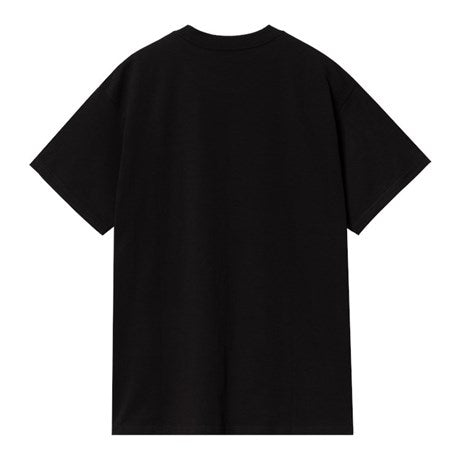 Carhartt WIP Script Embroidery T-Shirt - Black/White