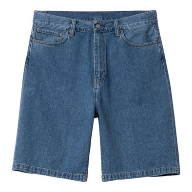 Carhartt WIP Landon Short - Blue Heavy Stone Wash