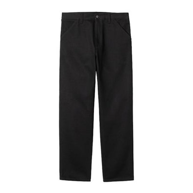 Carhartt WIP Single Knee Pant 30L - Black Rinsed