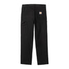 Carhartt WIP Single Knee Pant 30L - Black Rinsed