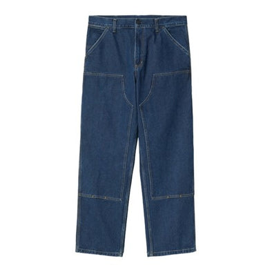 Carhartt WIP Double Knee Pant 30L - Blue Stone Washed