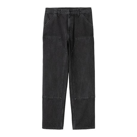 Carhartt WIP Double Knee Pant 30L - Black Stone Wash – Menu
