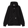 Carhartt WIP Hooded Eldon Sweat Jacket - Black