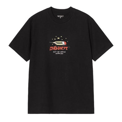 Carhartt WIP Work Life Romance T-Shirt - Black