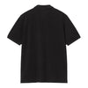 Carhartt WIP S/S American Script Polo - Black