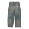 Carhartt WIP Brandon Pant - Blue Worn Used Wash