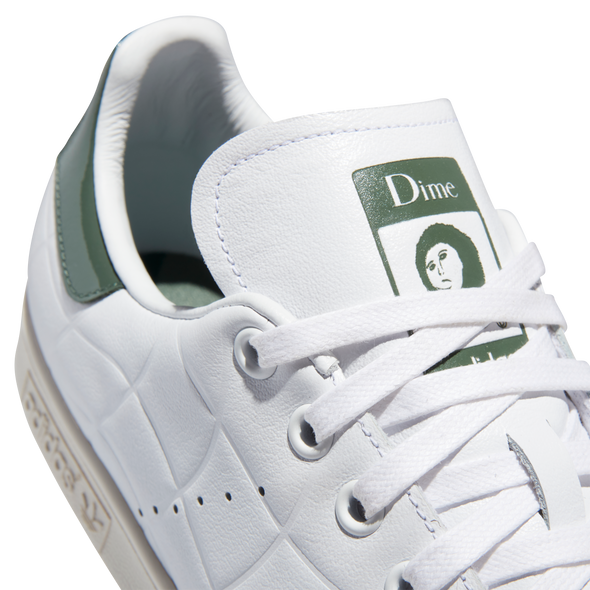 Adidas X Dime Stan Smith - Cloud White/Collegiate Green/Green Oxide