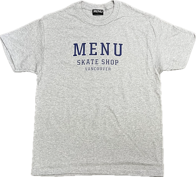 Menu MSV T-Shirt - Heather Grey