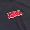 Menu Noah Embroidered Crewneck - Black/Red